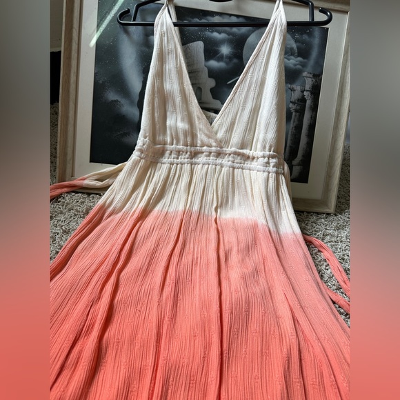 Ombre Maxi Dress with side slit - Picture 6 of 9